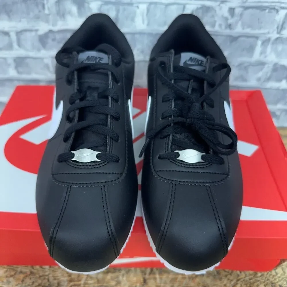 Nike Cortez GS Black White Cool Grey DM0950-001 Youth Size 7Y / Womens 8.5 New